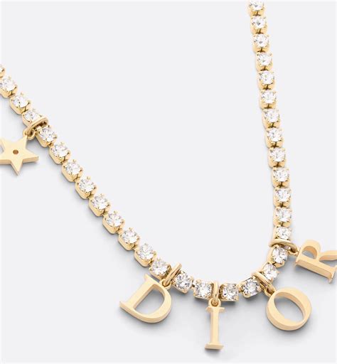 dior evolution necklace silver